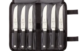 Mercer Culinary Genesis Serrated Steak Knife Set - Best Steak Knives Under $100
